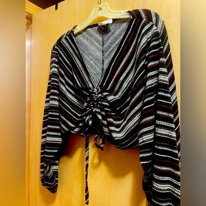 Sadie & Sage EUC cropped Boot Barn Top size XS